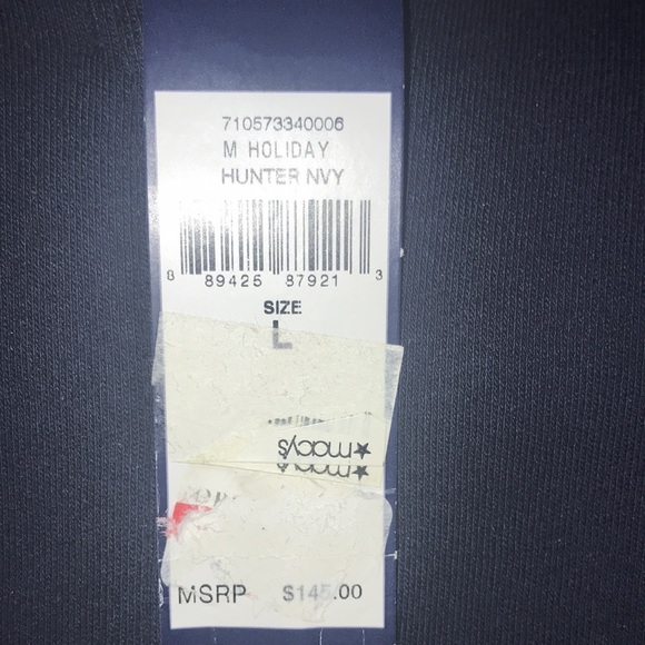 NWT. Polo Ralph Lauren Full Zip Fleece Hoodie Jacket. Large. Hunter Navy - Picture 2 of 8